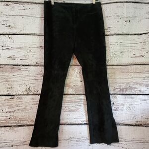 Ruby Cho Sz 6 Black Suede Pants